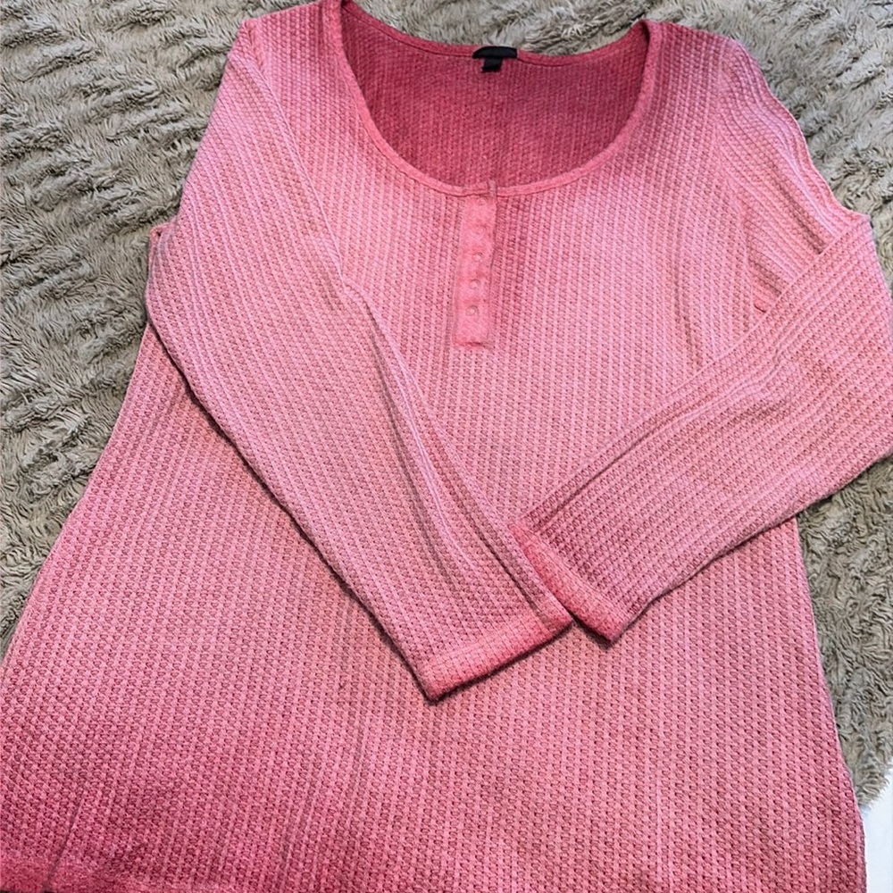 Torrid waffle knit long sleeve